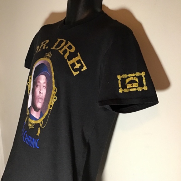 😎#289, DEATH ROW, Dr.Dre, size med., pre-owned cons. No rips/stains, see pics - Picture 2 of 3